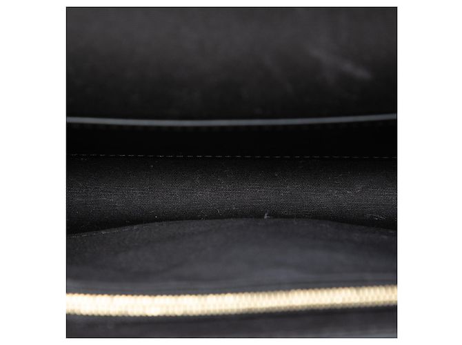 Borsa a tracolla Black Louis Vuitton Vernis Louise Sliding Chain MM Nero - vista 4