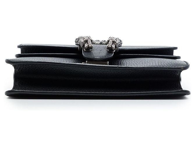 Borsa a tracolla Gucci Small Calfskin Dionysus nera Nero - vista 3