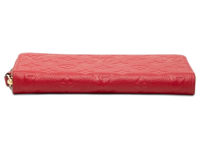 Roter Louis Vuitton Monogram Empreinte Zippy Long Wallet - Ansicht 3