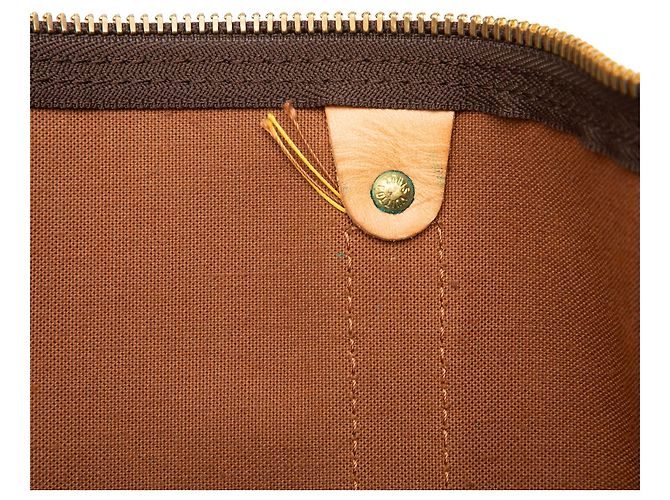 Borsa da viaggio Louis Vuitton Monogram Keepall Bandouliere 50 Marrone - vista 7