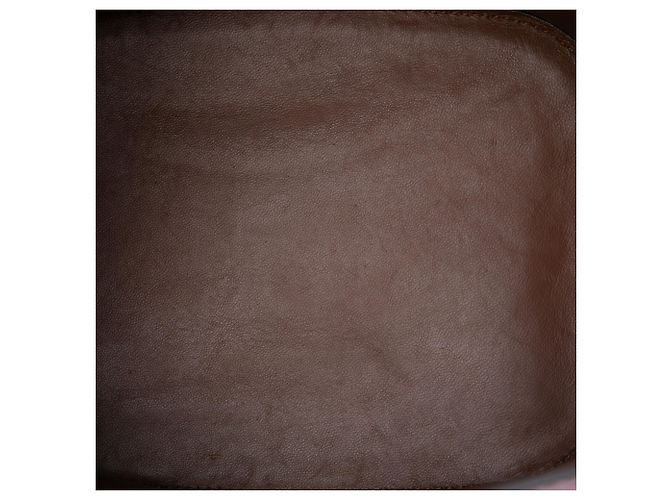 Red Burberry Small Leather Peggy Bucket Bag Satchel - view 4