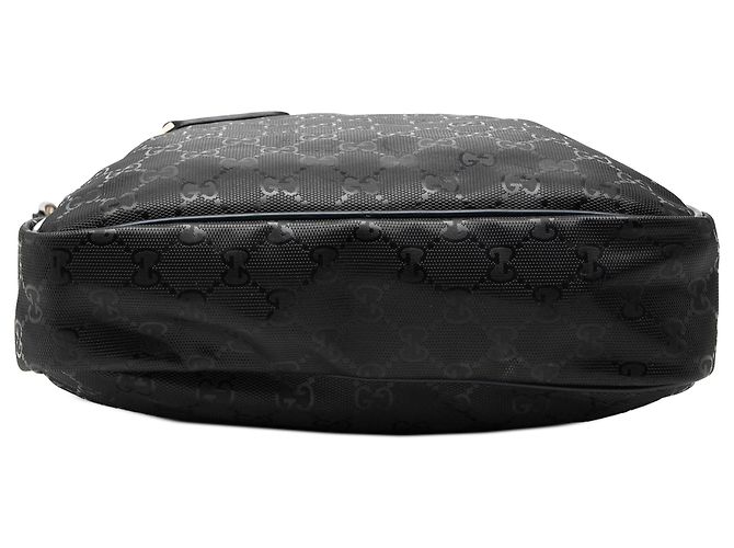 Borsa crossbody Gucci GG stampata nera Nero - vista 3