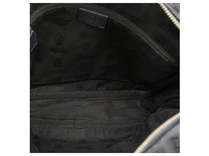 Borsa crossbody Gucci GG stampata nera Nero - vista 4