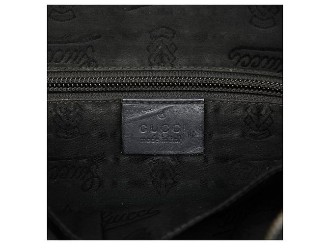 Borsa crossbody Gucci GG stampata nera Nero - vista 5