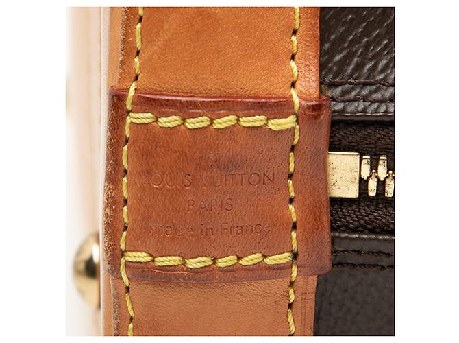 Borsa Louis Vuitton Monogram Alma BB marrone - vista 5