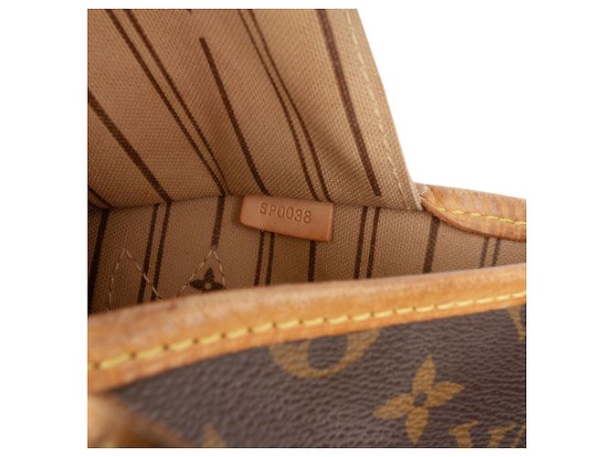 Borsa Tote Louis Vuitton Monogram Neverfull GM marrone - vista 6