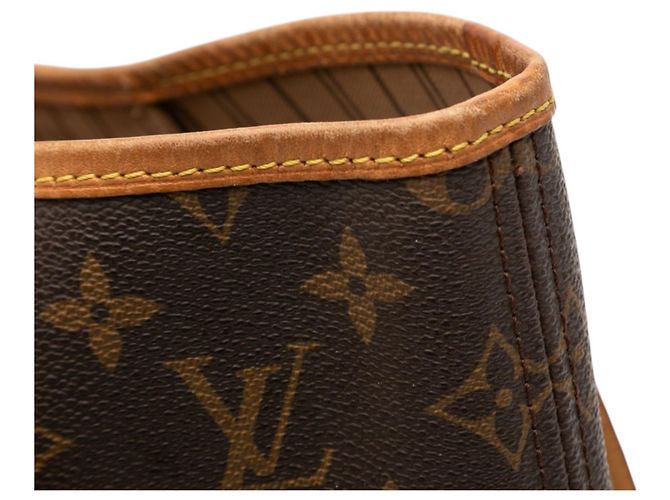 Borsa Tote Louis Vuitton Monogram Neverfull GM marrone - vista 7