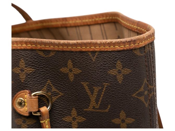 Borsa Tote Louis Vuitton Monogram Neverfull GM marrone - vista 8