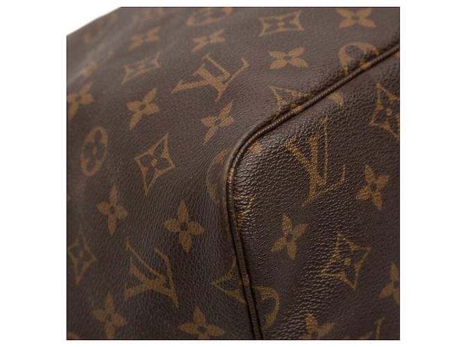 Borsa Tote Louis Vuitton Monogram Neverfull GM marrone - vista 9