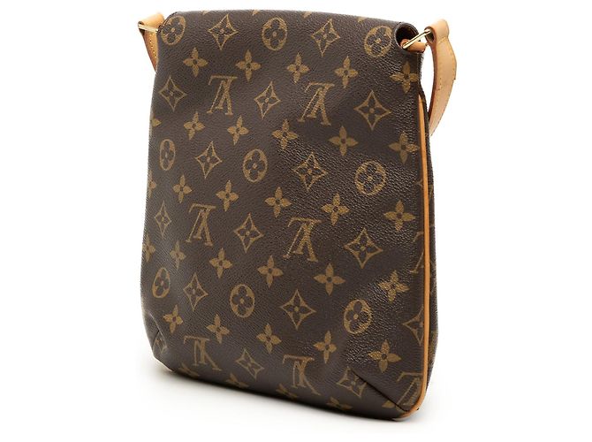 Borsa a tracolla Louis Vuitton Monogram Musette Salsa PM Short Strap marrone - vista 2