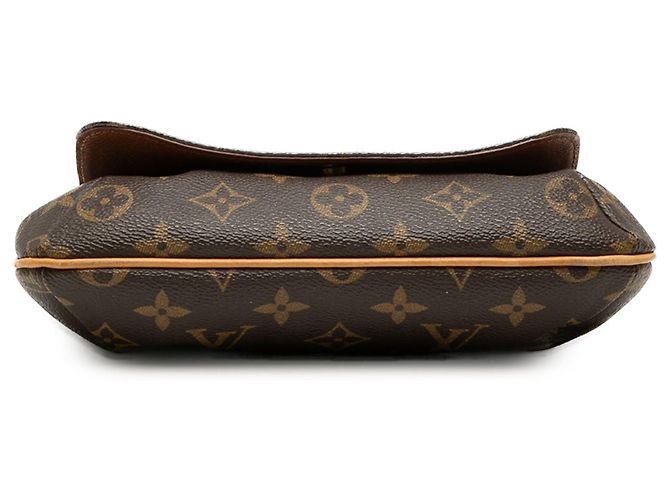 Borsa a tracolla Louis Vuitton Monogram Musette Salsa PM Short Strap marrone - vista 3