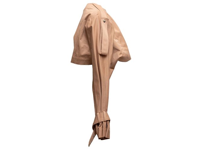 Tan Plan C Layered Trench-Weste & Jacken-Set Größe IT 40 Kamel - Ansicht 10