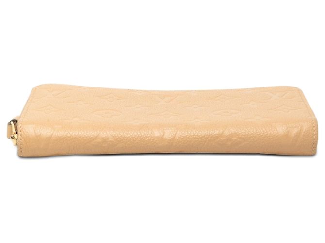 Louis Vuitton Monogram Empreinte Zippy Long Wallet Beige - Ansicht 3