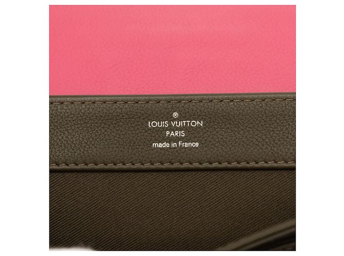 Twist Borsa Louis Vuitton Tricolor Leather Lockme II BB Rosa - vista 5