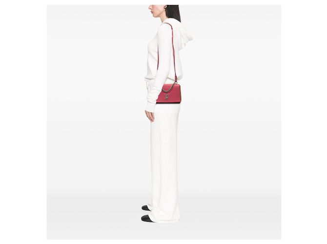 Twist Borsa Louis Vuitton Tricolor Leather Lockme II BB Rosa - vista 6