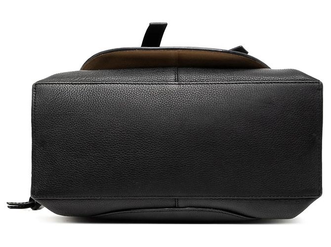 Black LOEWE Small Leather Gate Top Handle Bag Satchel - view 3