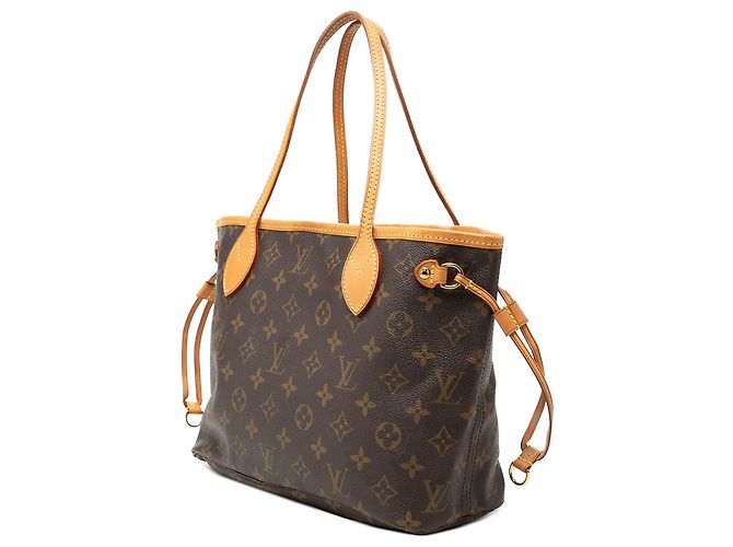 Borsa Tote Louis Vuitton Monogram Neverfull PM marrone - vista 2