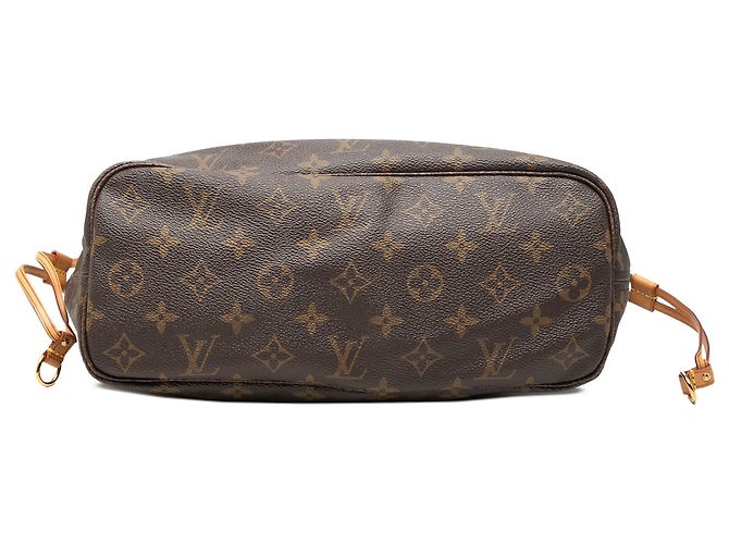 Borsa Tote Louis Vuitton Monogram Neverfull PM marrone - vista 3