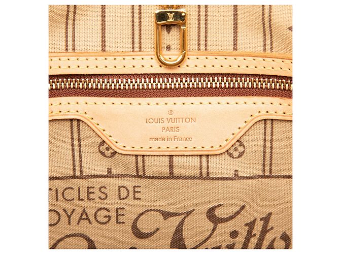 Borsa Tote Louis Vuitton Monogram Neverfull PM marrone - vista 5