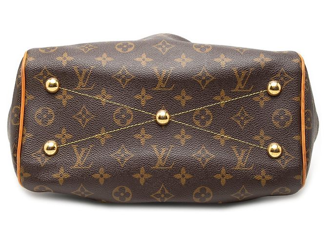 Borsa Louis Vuitton Monogram Tivoli PM marrone - vista 3