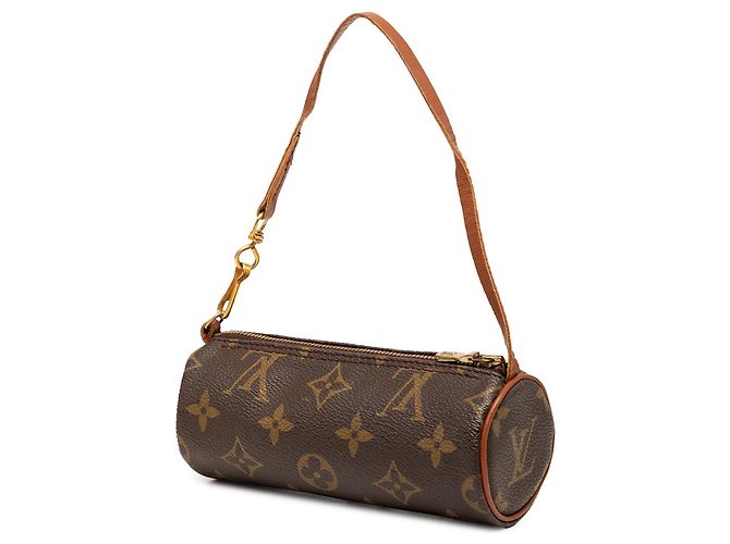 Borsa a mano Louis Vuitton Monogram Papillon Pochette Marrone - vista 2