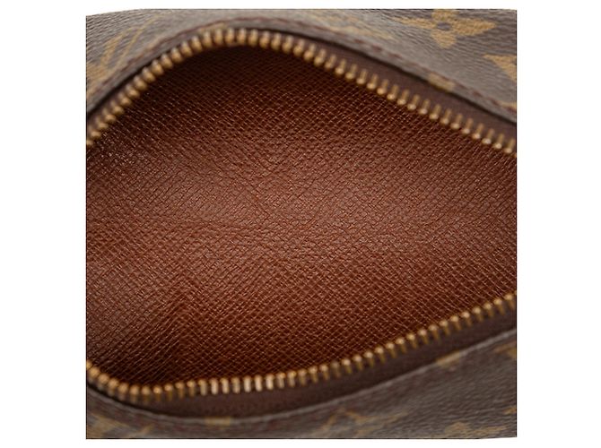 Borsa a mano Louis Vuitton Monogram Papillon Pochette Marrone - vista 4
