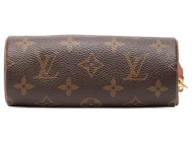 Borsa Louis Vuitton Monogram Papillon Pochette marrone - vista 3