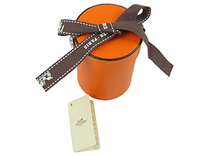 Sciarpa Twilly in seta Hermès Eperon d Or blu Bandana - vista 10