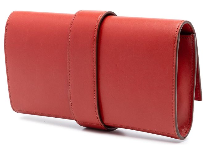 Clutch Hermès Tadelakt Medor 23 vermelha Vermelho - vista 2