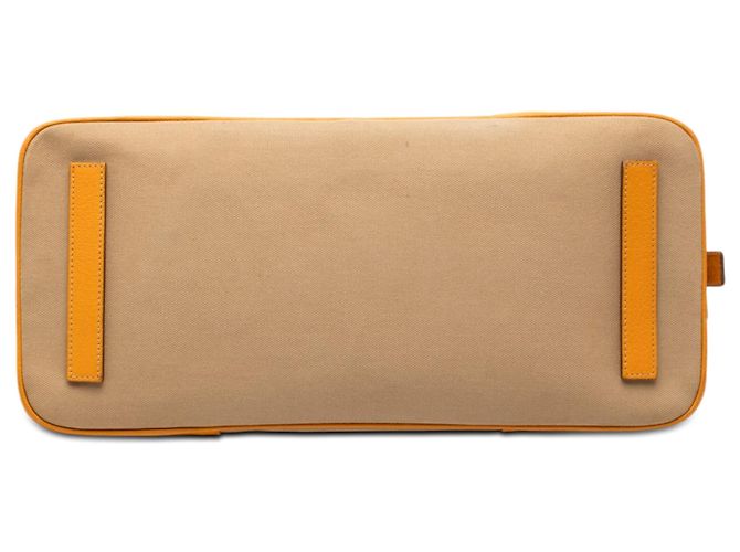 Borsa Prada Cinghiale Trimmed Canapa Dome Gialla Giallo - vista 3