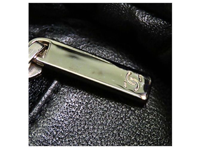 Timeless Clutch Timiteless Kisslock in agnello trapuntato nero Chanel - vista 11