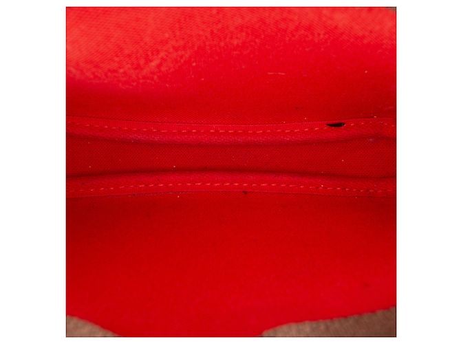 Handtasche Louis Vuitton Damier Ebene Mini Pochette Accessoires braun - Ansicht 4