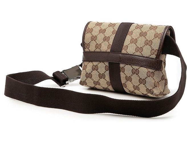 Borsa a tracolla GG Canvas Gucci beige - vista 2