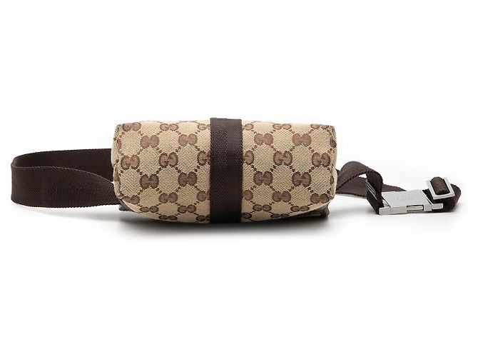 Borsa a tracolla GG Canvas Gucci beige - vista 3