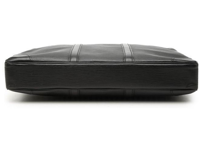 Borsa Business da Viaggio Louis Vuitton Epi Porte Documents Nera Nero - vista 3