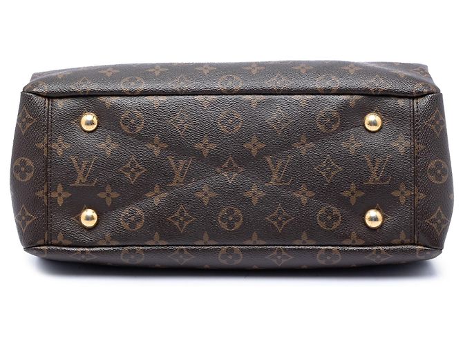 Borsa Louis Vuitton Monogram Pallas MM marrone - vista 3