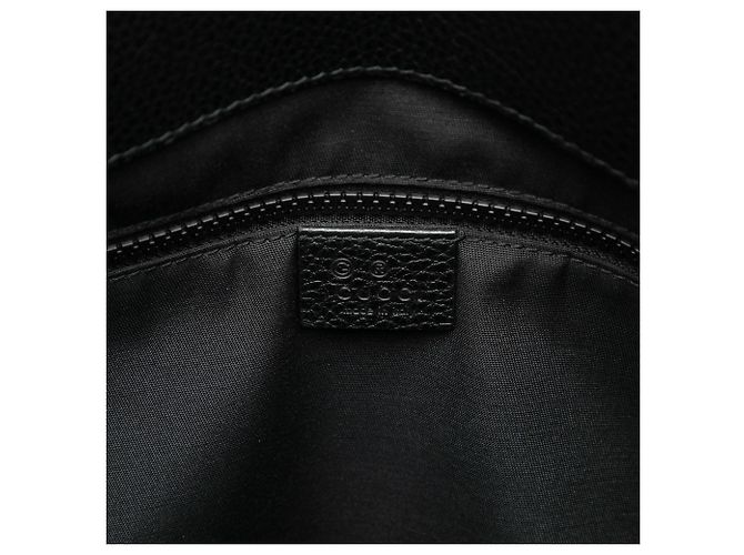 Tote in nylon GG Web nero Gucci - vista 5