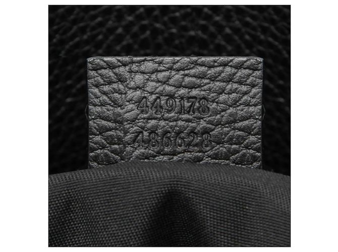 Tote in nylon GG Web nero Gucci - vista 6