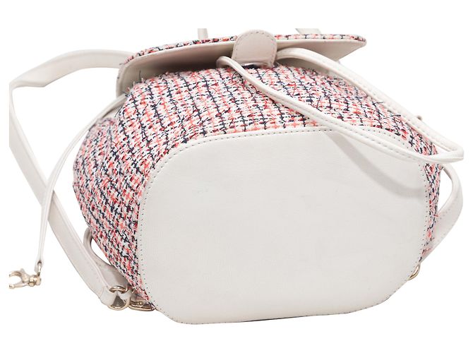 Zaino Chanel CC Mania Bianco e Multicolore - vue 4