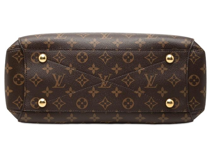 Bolso Louis Vuitton Monogram Montaigne MM marrón Castaño - vista 3