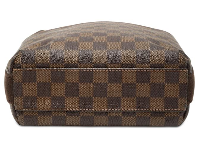 Borsa a tracolla Louis Vuitton Damier Ebene Beaubourg marrone - vista 3