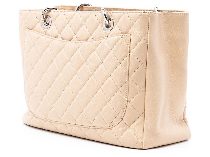 Tote Grand Shopping in Caviar marrone Chanel - vista 2
