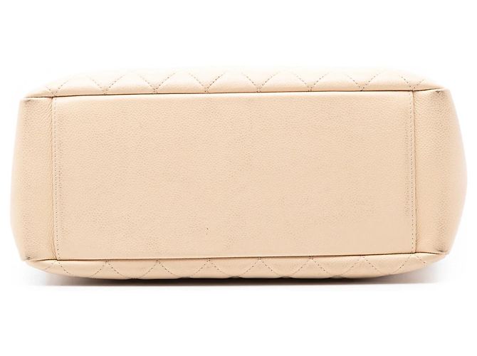 Tote Grand Shopping in Caviar marrone Chanel - vista 3