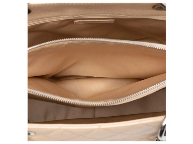 Tote Grand Shopping in Caviar marrone Chanel - vista 4