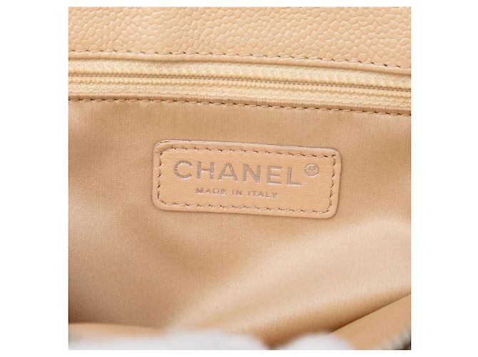 Tote Grand Shopping in Caviar marrone Chanel - vista 6