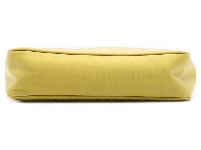 Borsa a spalla Prada Mini Tessuto Re Edition 2000 Gialla Giallo - vista 3