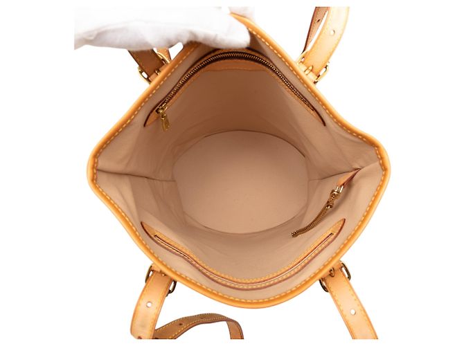 Louis Vuitton Monogram Bucket GM marrone - vista 4