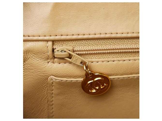 Borsa a mano Chanel Medium Kelly Parent Marrone - vista 9