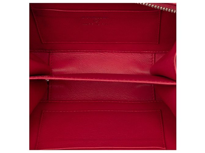 Borsa Chanel Mini Quilted Lambskin Covered CC Camera Bag Rosa - vista 4