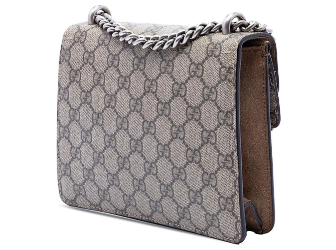 Borsa a tracolla Gucci Small GG Supreme Dionysus marrone - vista 2
